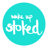 Wake Up Stoked logo