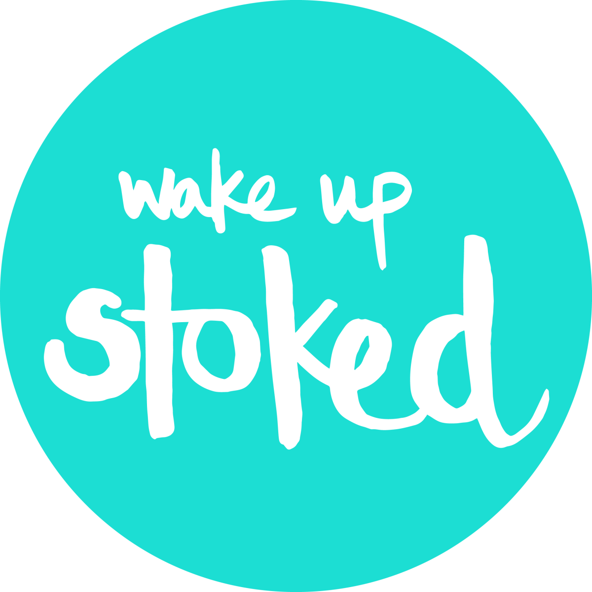 Wake Up Stoked logo