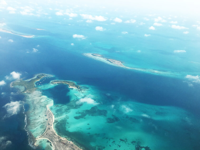 Los Roques from above