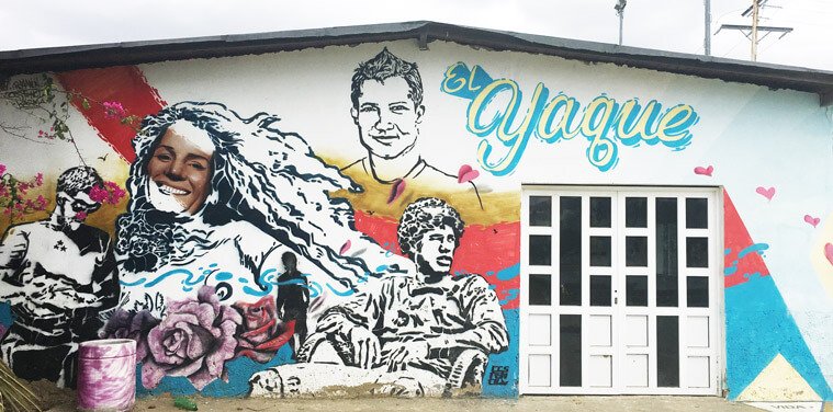 Streetart in El Yaque