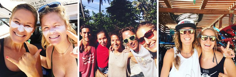Meeting kitesurf buddies all over the world