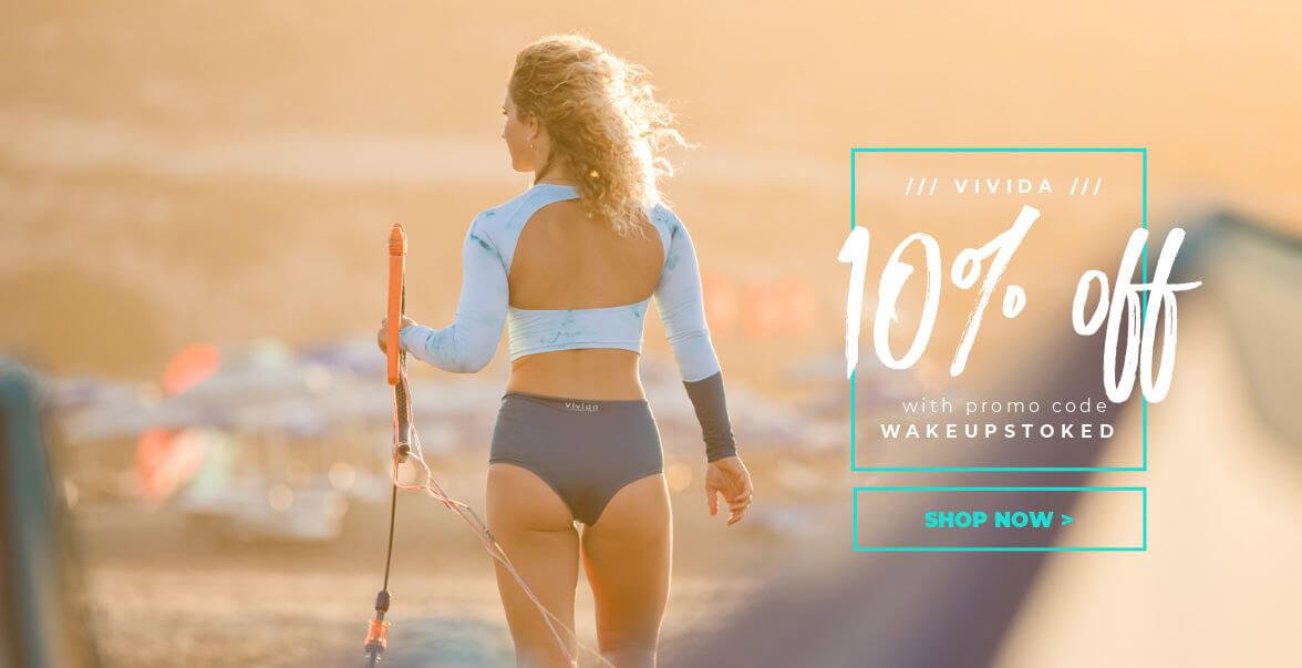Discount Code for Vivida Surf Bikini and Surfwear