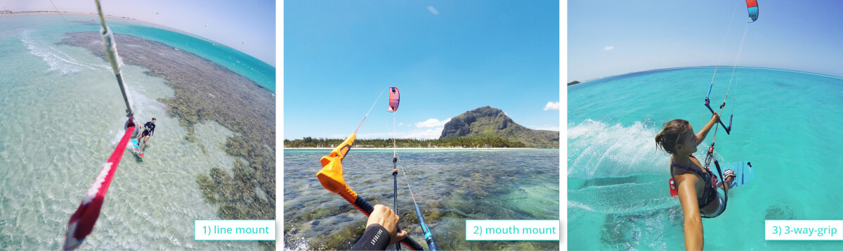 The best GoPro mounts to capture your kitesurf sessions